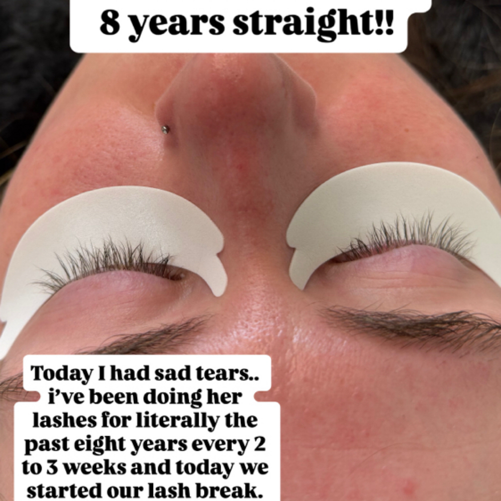 Lash Extention Removal at Aesthetic Beauty Bar LLC in West Chester, OH