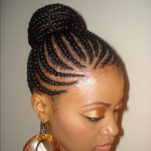 FEEDING CORNROWS at Favourite Hair Braiding in Cantonsville, MD