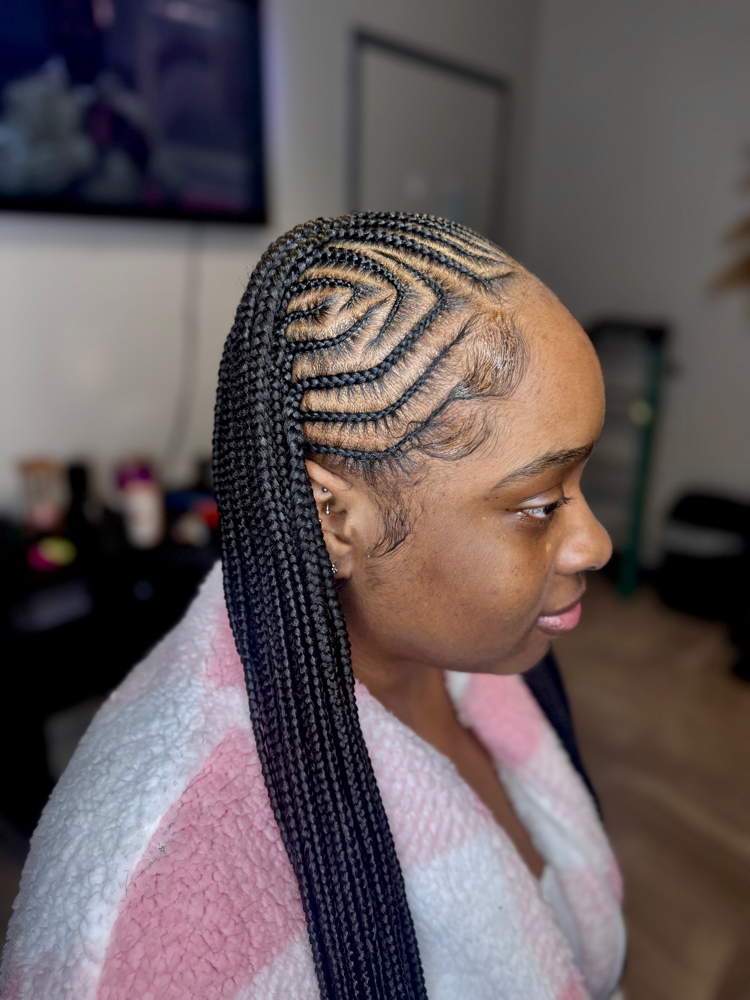 🌀Fulani/Tribal Braids at J.Kelley Braids in Charlotte, NC