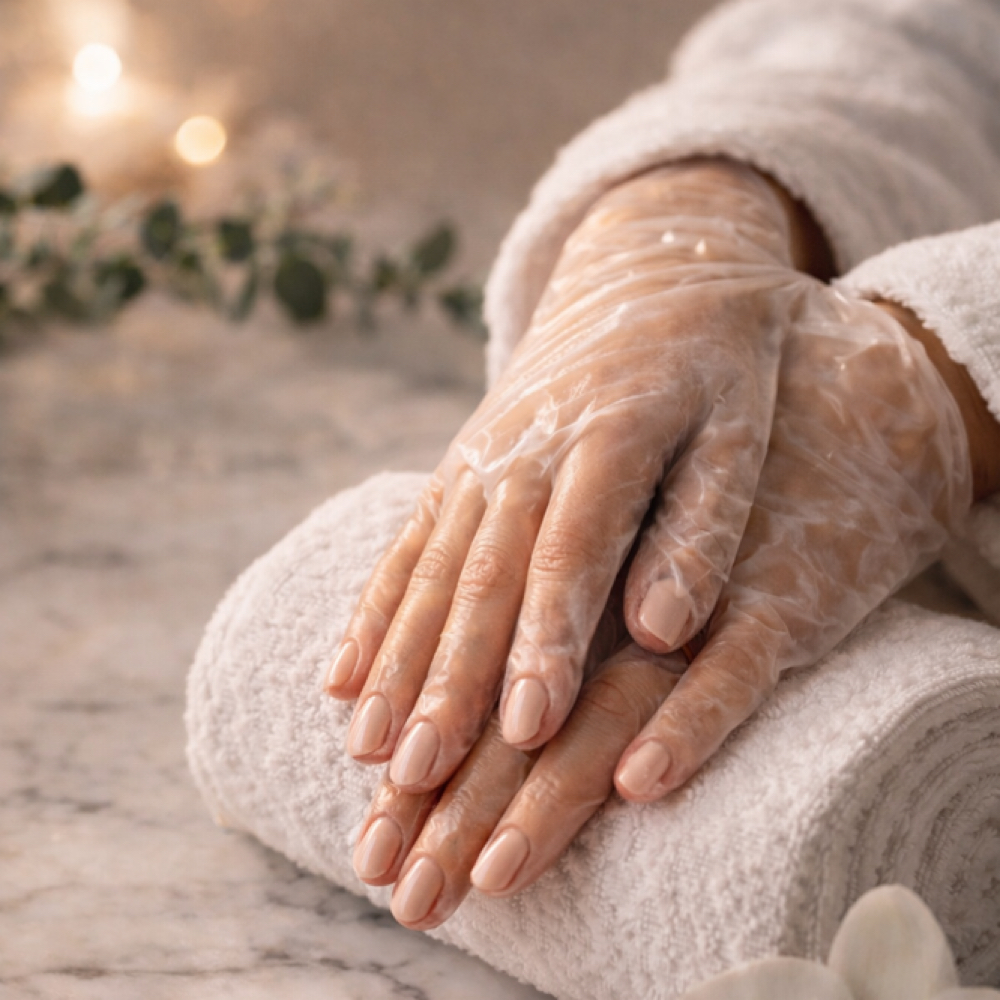 Paraffin Hand Add on at European Head Spa & Aesthetics in Brentwood, TN