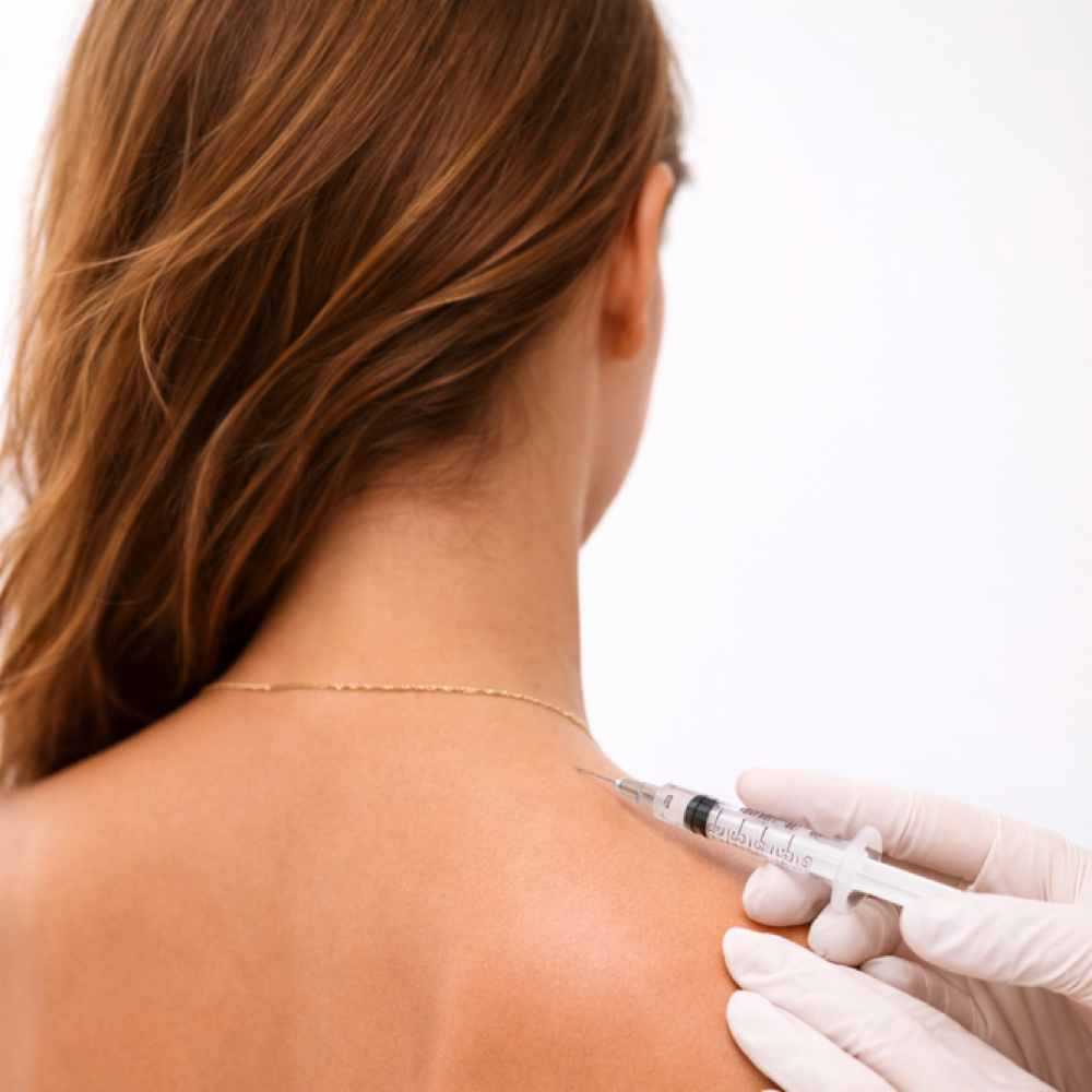 Trapezius Botox (Barbie Tox) at Divine.beauty.7 in Houston, TX