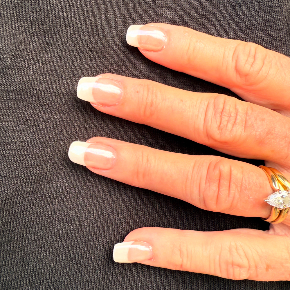 Structured Gel/BIAB mani
