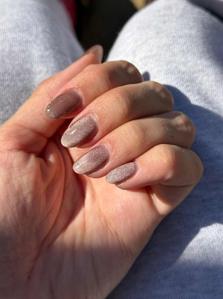 Structured Gel/BIAB mani
