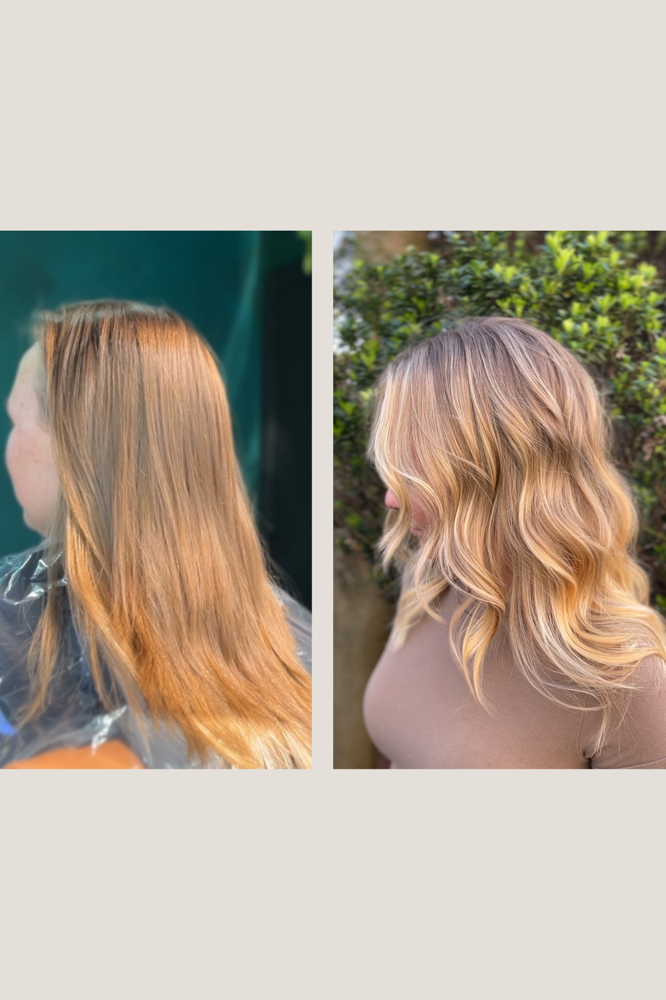 Lived-in Blonde Transformation