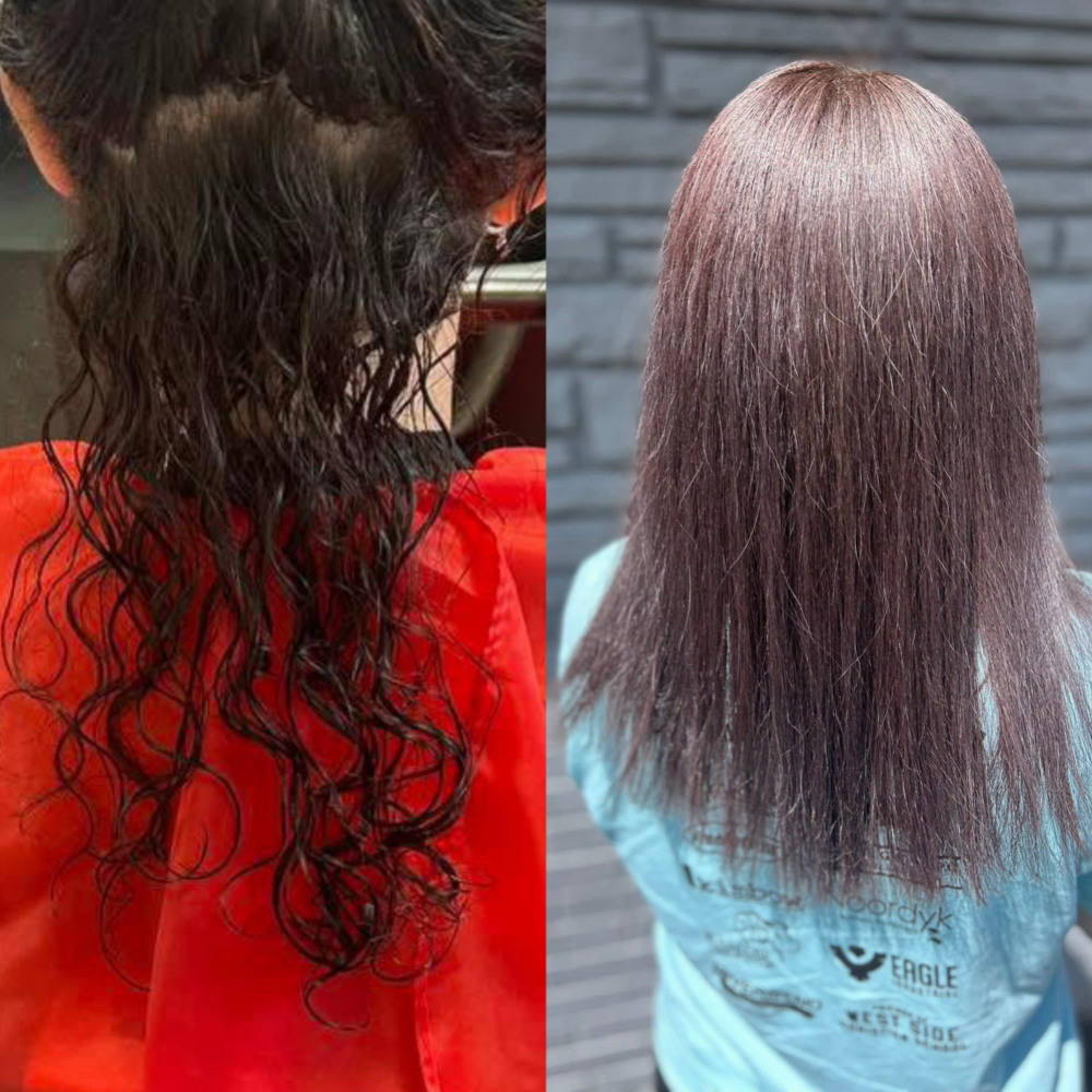 Straightening Treatment at Buckwild Beauty | Backwoods Hair in Morristown, TN