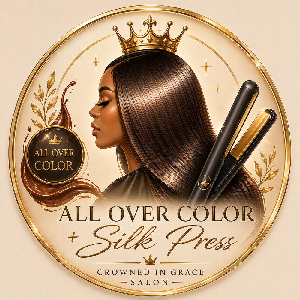 Color Consultation at Crowned in Grace Salon in Pearland, TX
