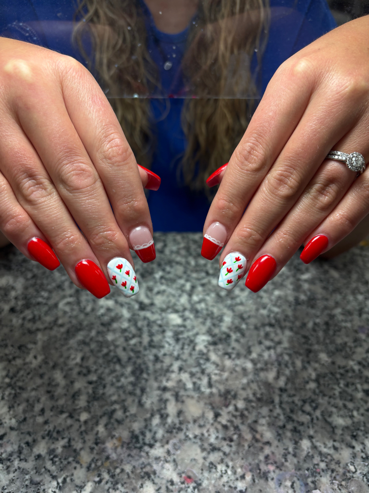 Acrylic Fullset at BloomingNailsbyCaitlin in Florence, AL