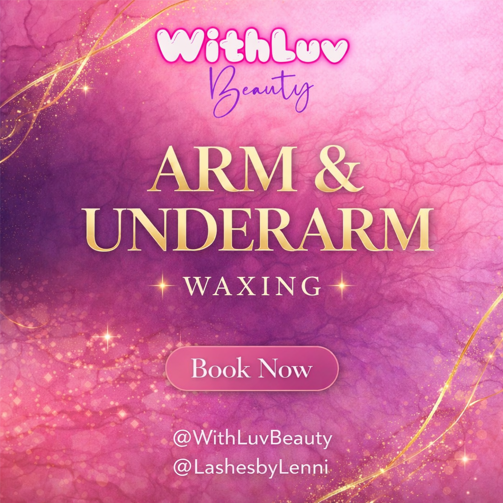 Arm and under arm combo at With Luv Beauty in Moreno Valley, CA