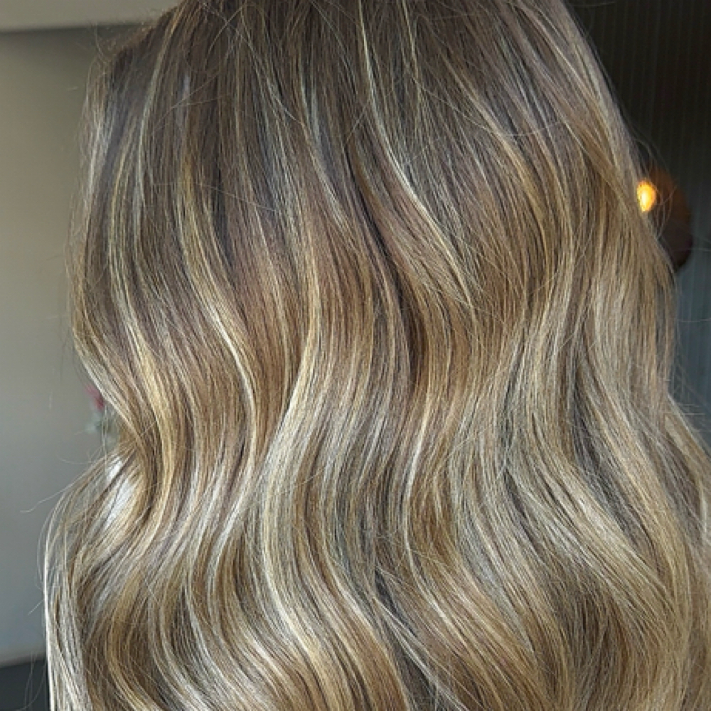 Full Custom Blonding and Haircut at Radiant Hair Studio in Madison, WI