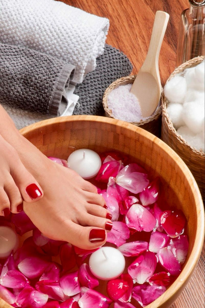 Deluxe Pedicure at AliZen Salon in Granger, IN