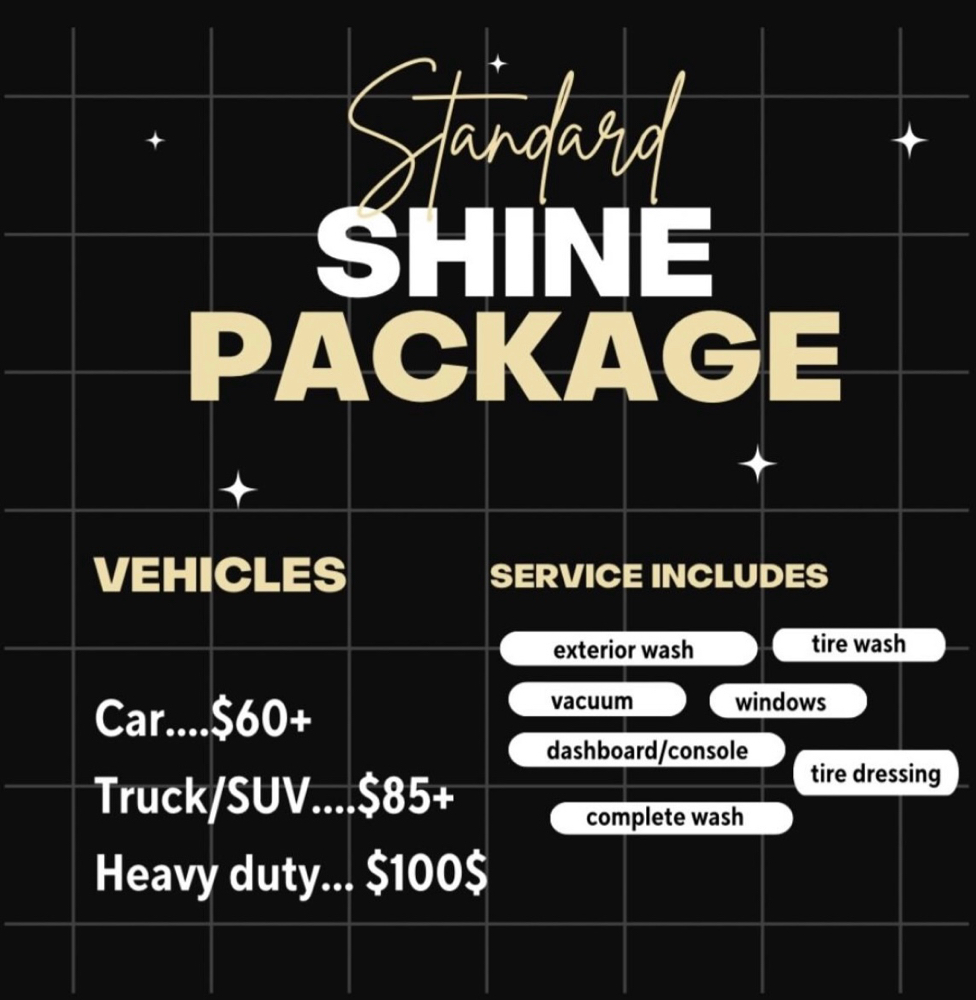 standard shine package