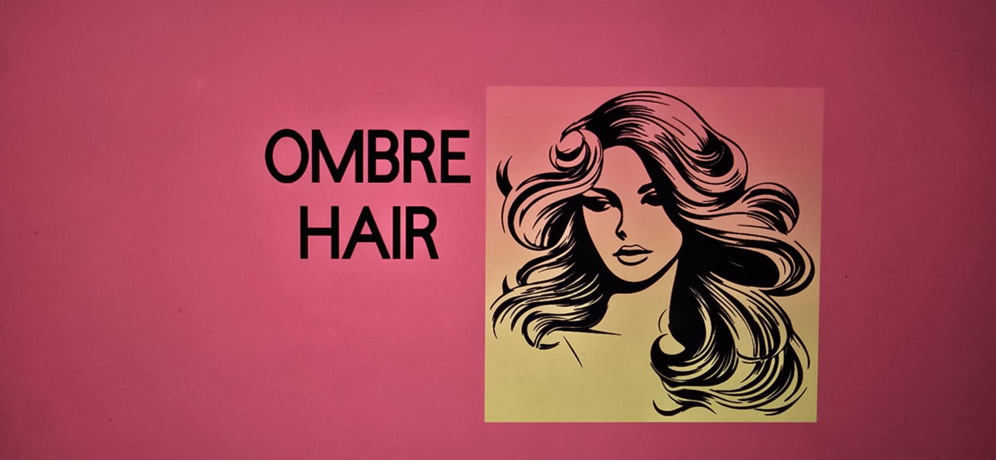 Ombre hair color
