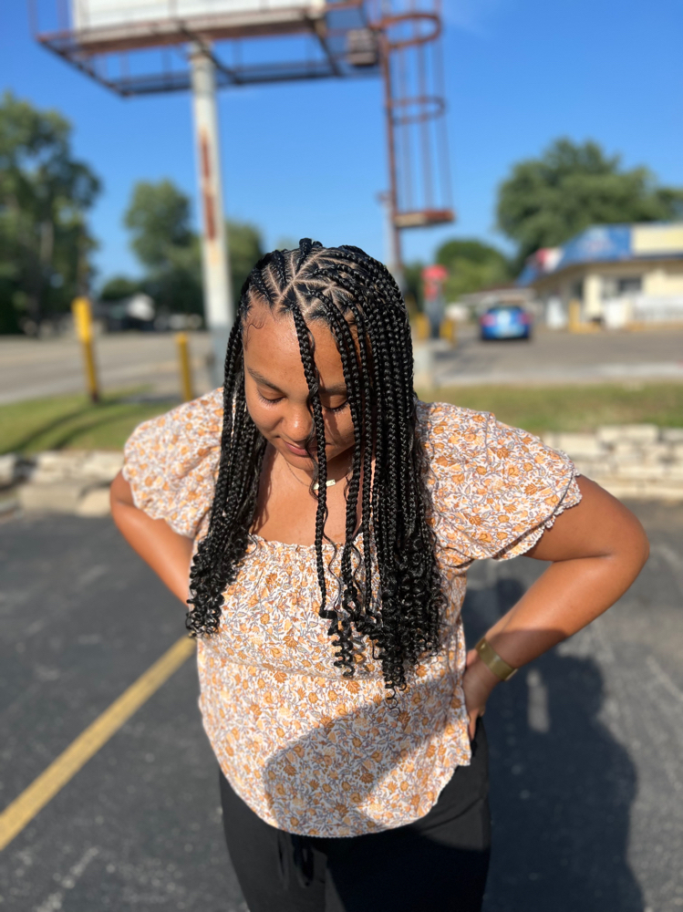 Medium Fulani Braids