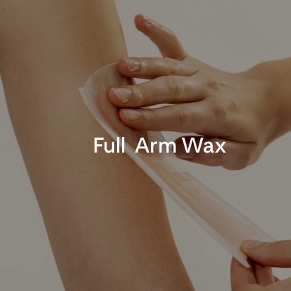 Full arm wax at Allorah Skin Spa in Pewaukee, WI