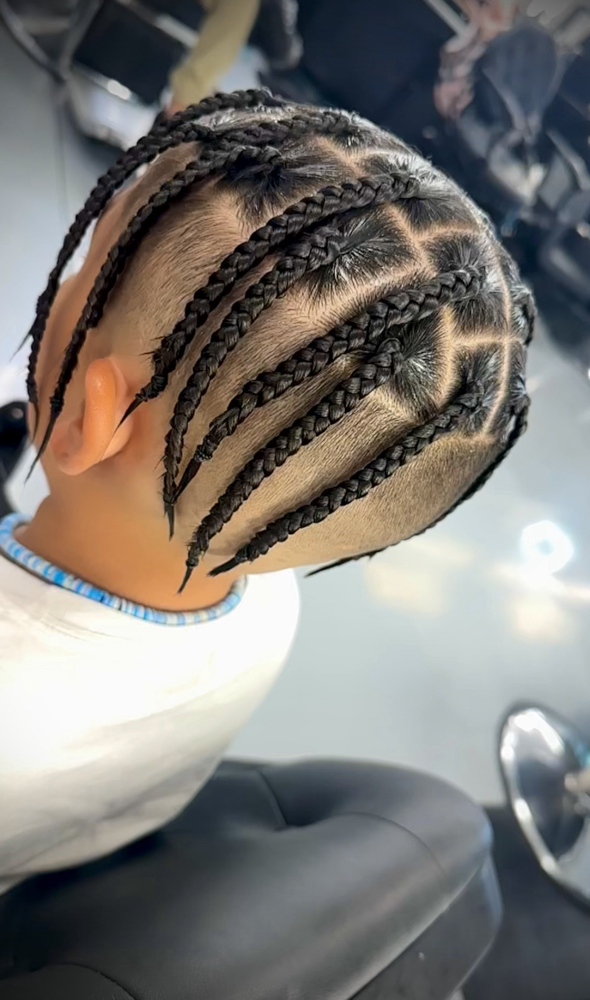 Haircut + Box Braids/twists