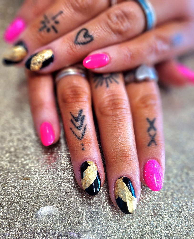 Gold Foil (Per 2 Nails)