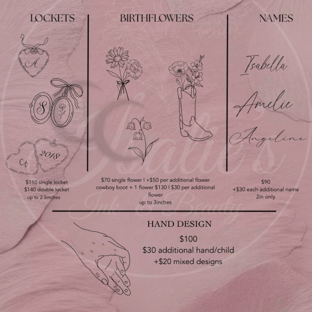 MOTHERS DAY FLASH SALE at Isalies Ink & Beauty in Fort Worth, TX