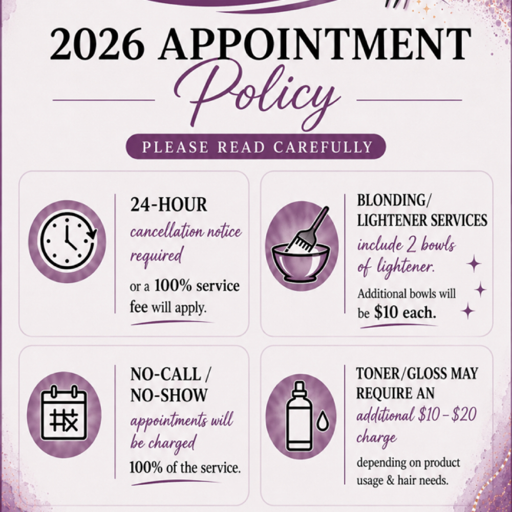 2026 update Please Read at Mandy @ Divine Beauty in New Paris, OH