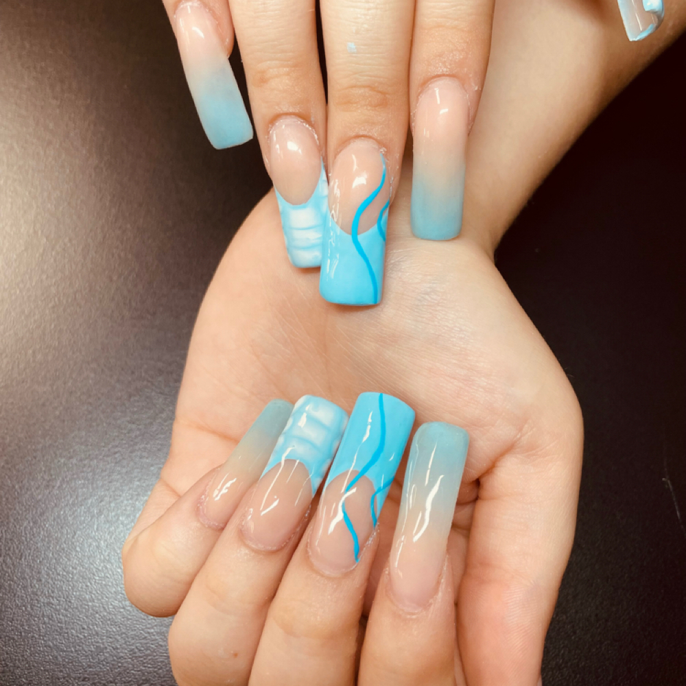Long Acrylic Set at Beauty on The Bricks in Hays, KS