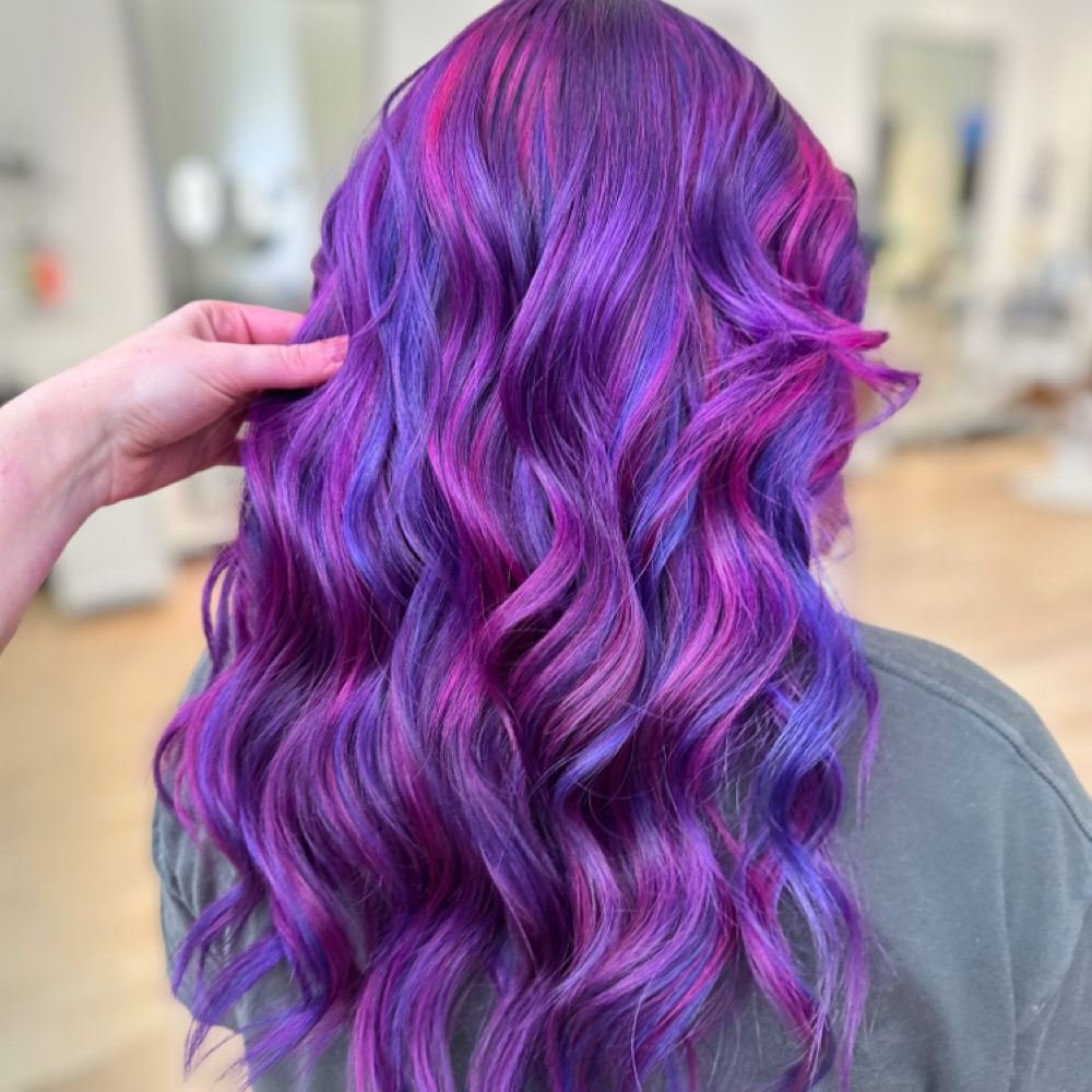 Vivid Hair Color at Groovy Beauty Babes in San Antonio, TX