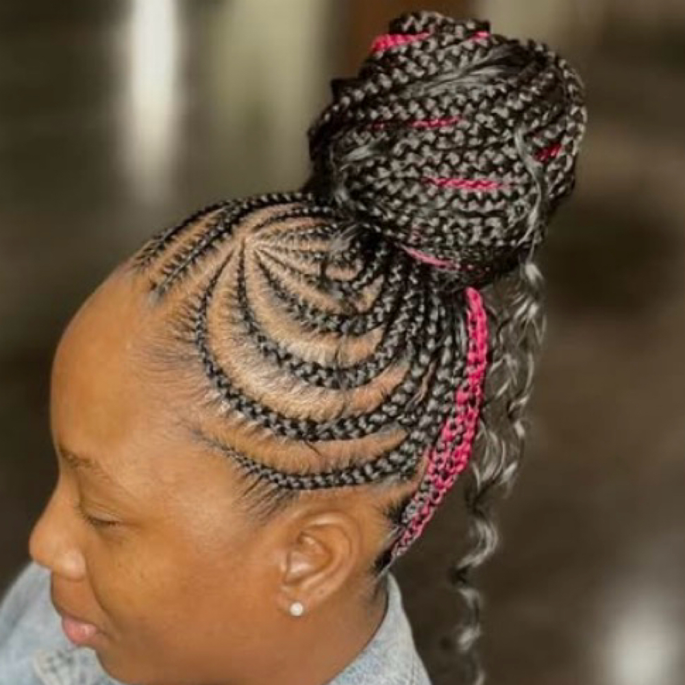 Half Stitch: Half Knotless at Cozy Braids in SOUTHAVEN, MS