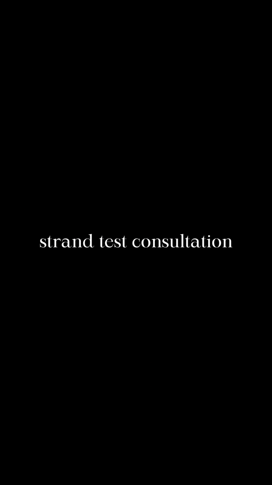 Strand Test Consultation
