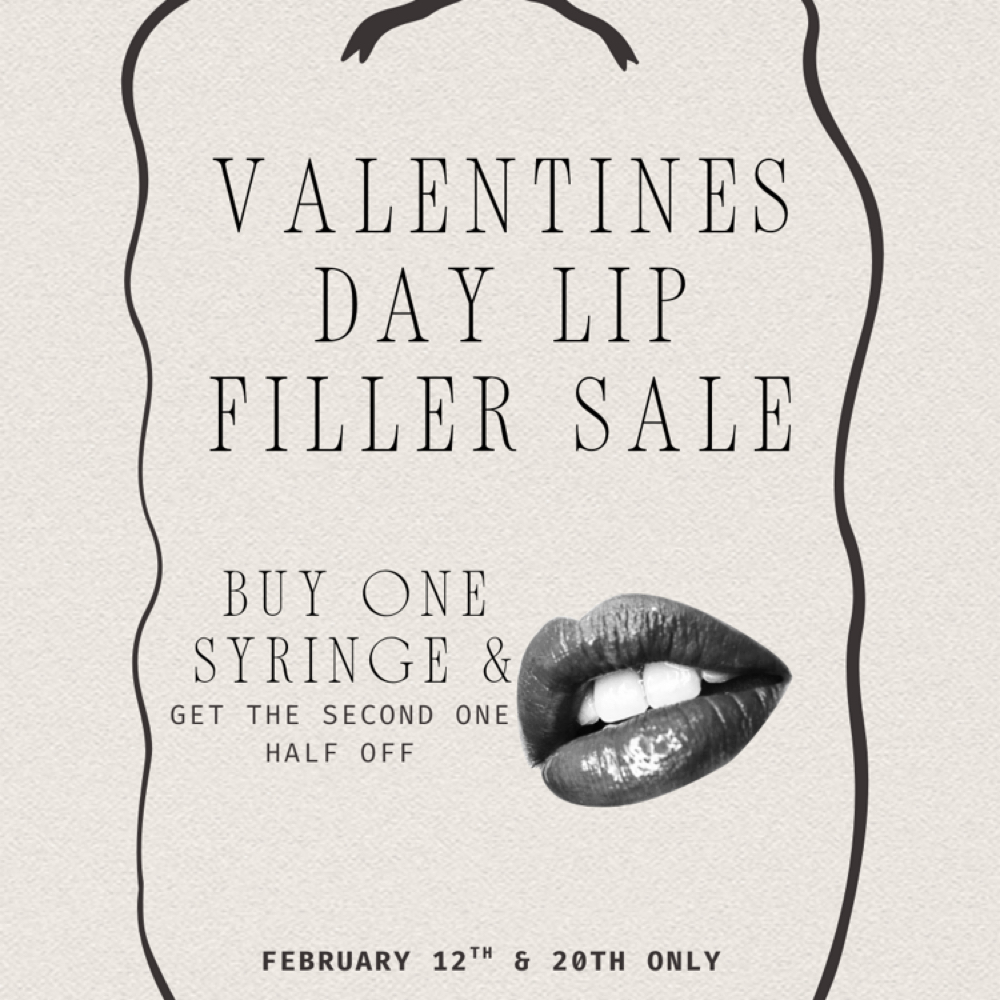 Valentines Lip Filler Sale - 2/13-2 at Holy Beauty Co in Kennewick, WA
