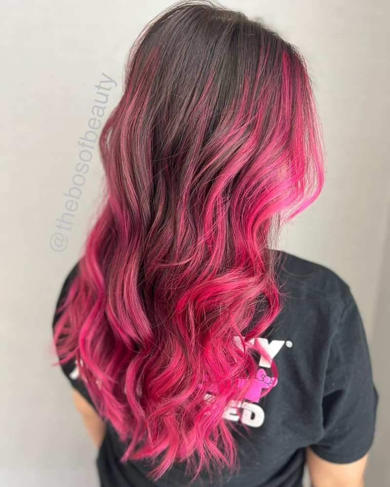 Full Blonding With Vivid