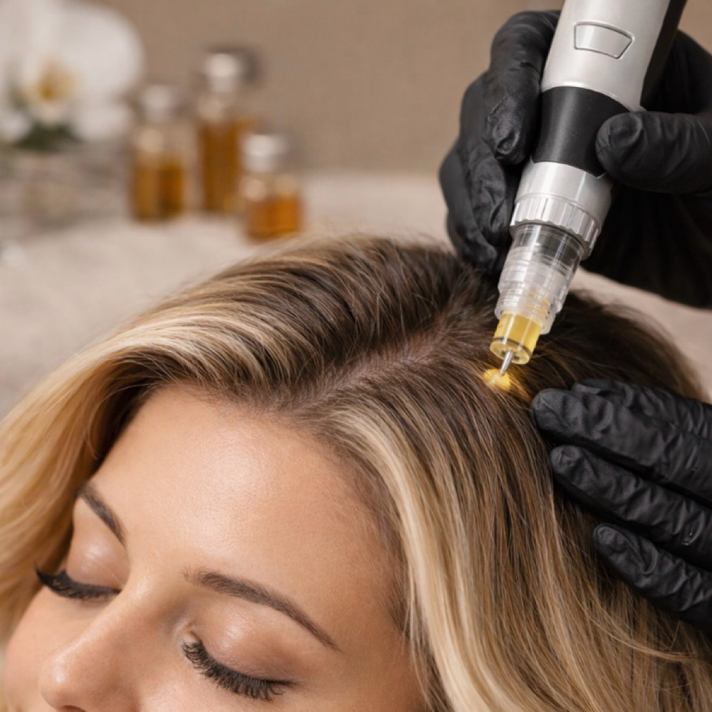 Hair Exosomes at 420 Body Sculpting in Charlottesville, VA