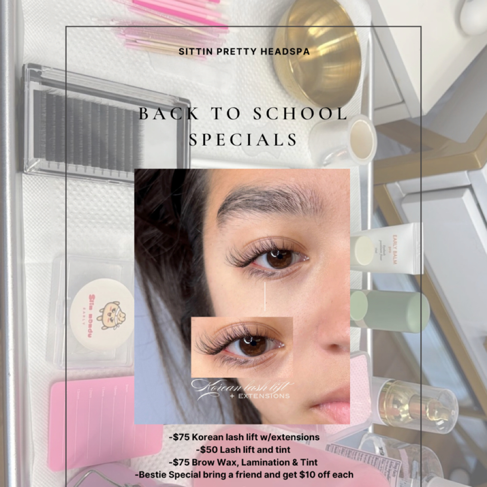 Traditional Lash Lift + Tint at Sittin Pretty Spa in Corpus Christi, TX