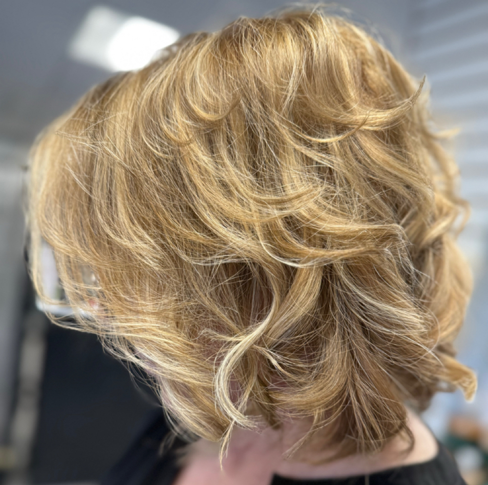 Blowout + Styling at Evolve Salon in Dedham, MA