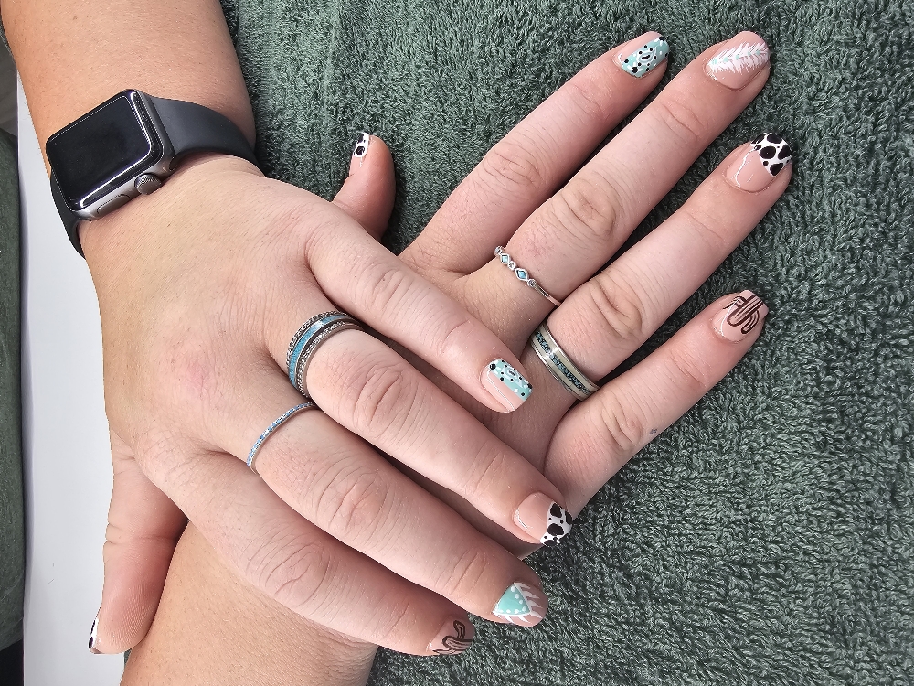 Gel Manicure at Tats~N~Talons in Bayfield, CO