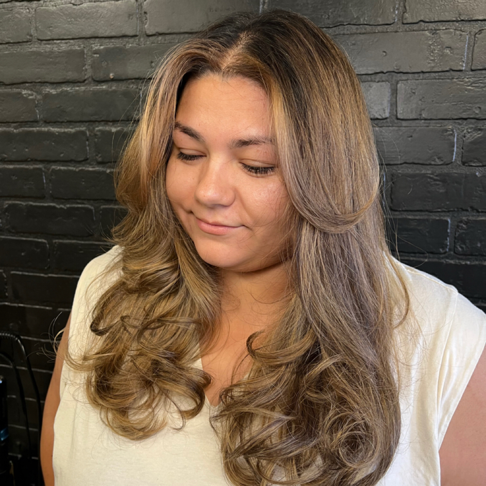 Full Balayage & Style💕 at Eye_Canddyy in Apple Valley, CA