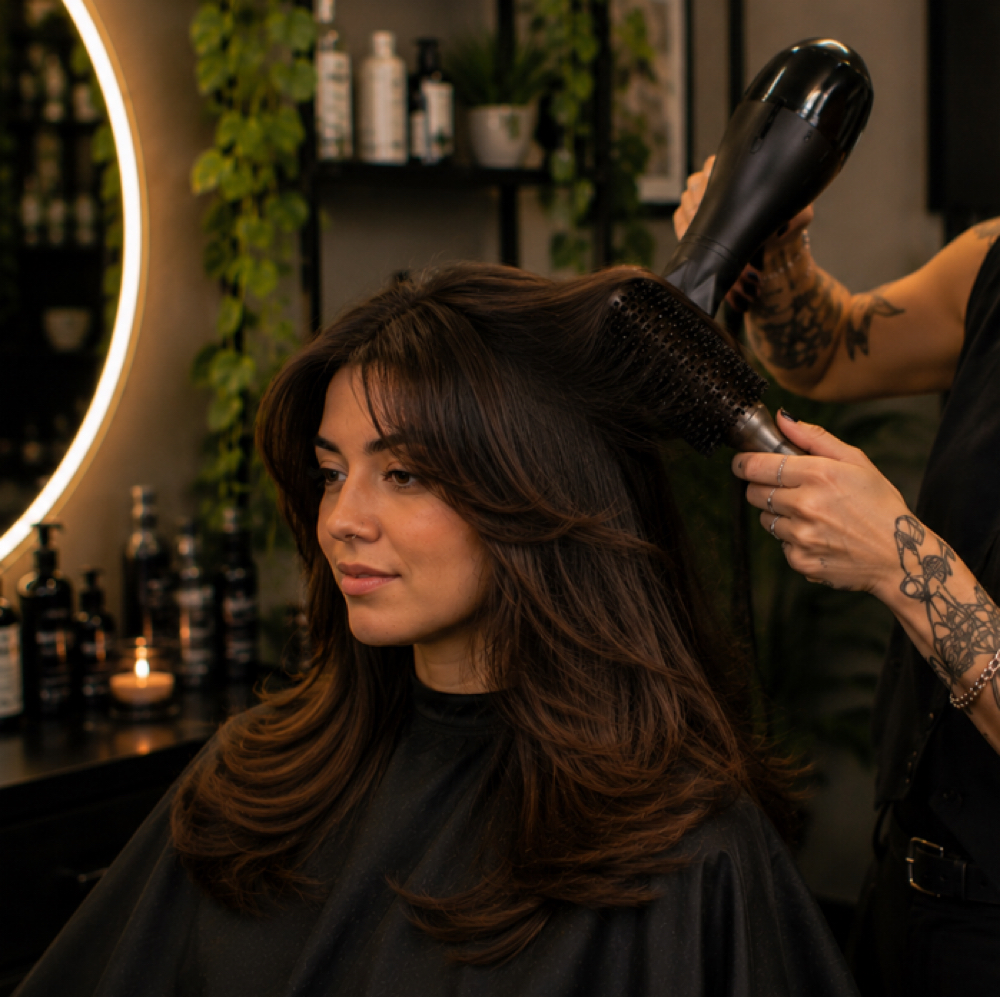 The Reset Blowout at THRPYsuites Barbershop & Salon in Tampa, FL