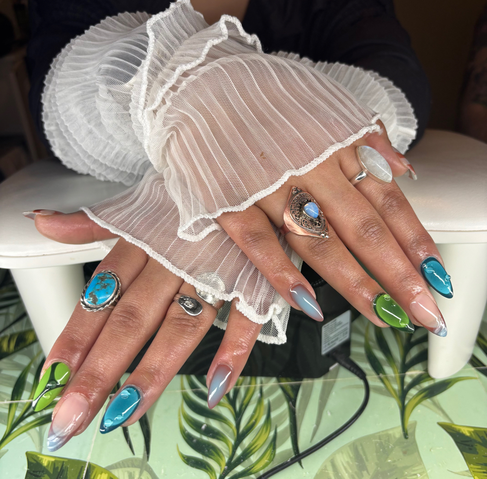 Full set Of Gel-X or Polygel Exten