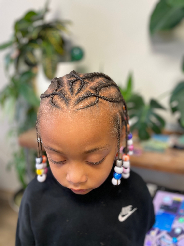 Kids Natural Cornrows Short at Crown Adjustments in Havelock, NC