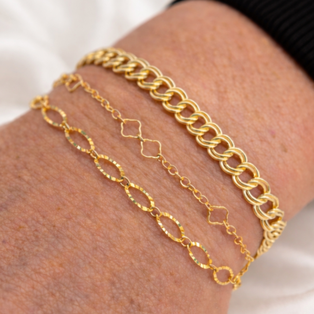 Permanent Jewelry at Shackle and Fade in Mt.Morris, MI