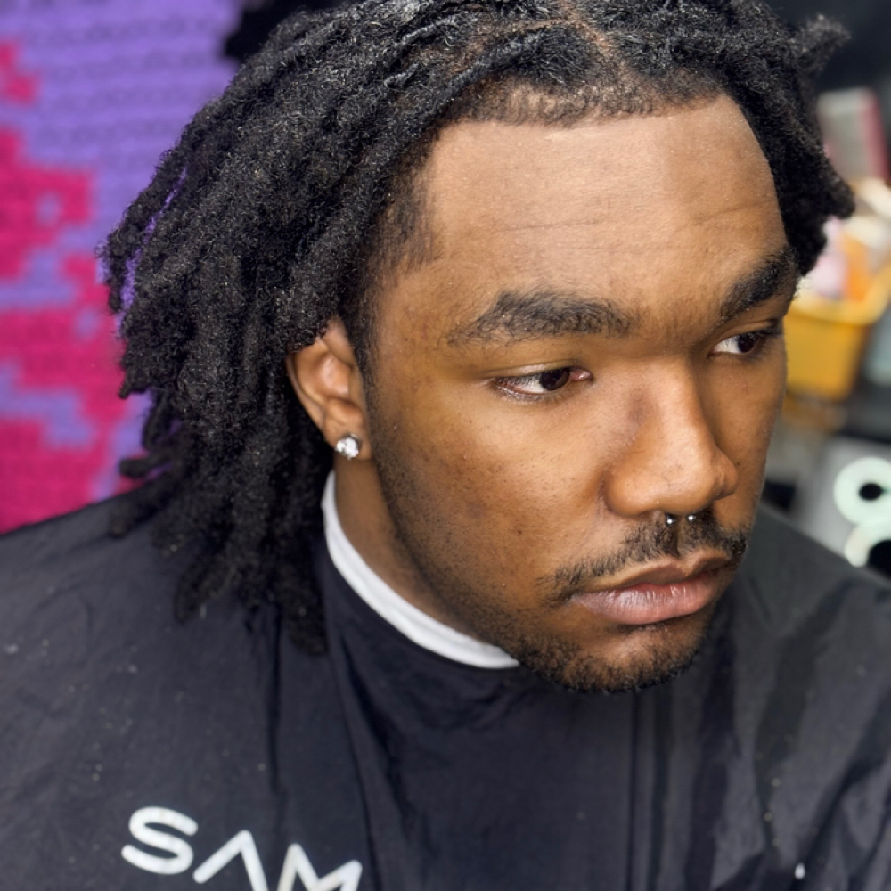 Basic retwist (half head) at DiamondDLocs in Fort Myers, FL