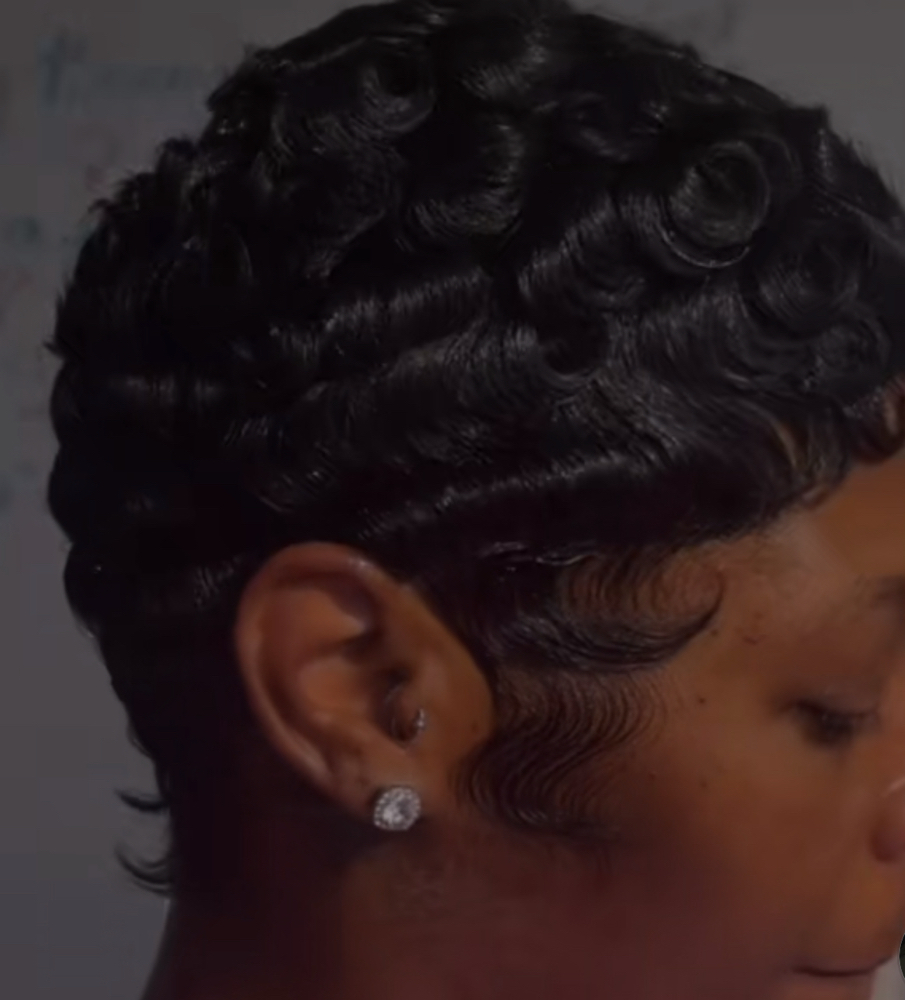 Big Chop, Relaxer & Black Rinse at Chop Hunter in Detroit, MI