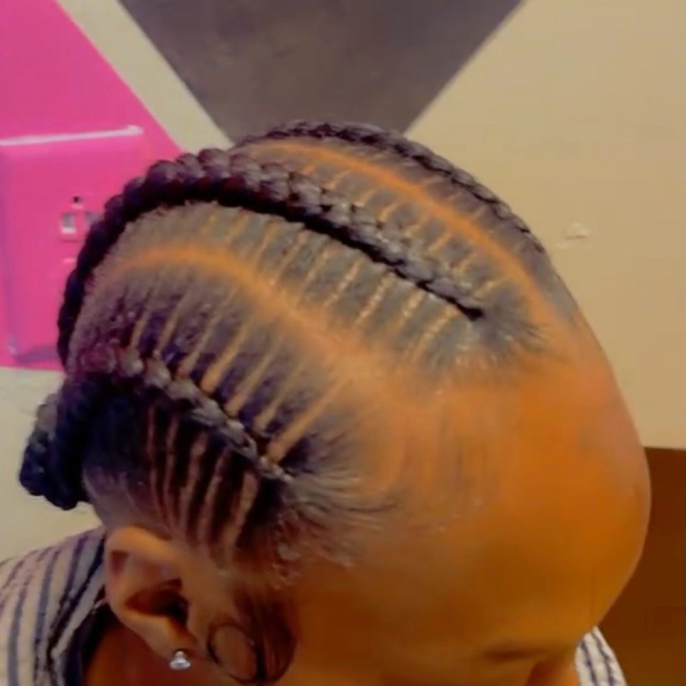 stitch braids at Birds Braiding Boutique in Newnan, GA