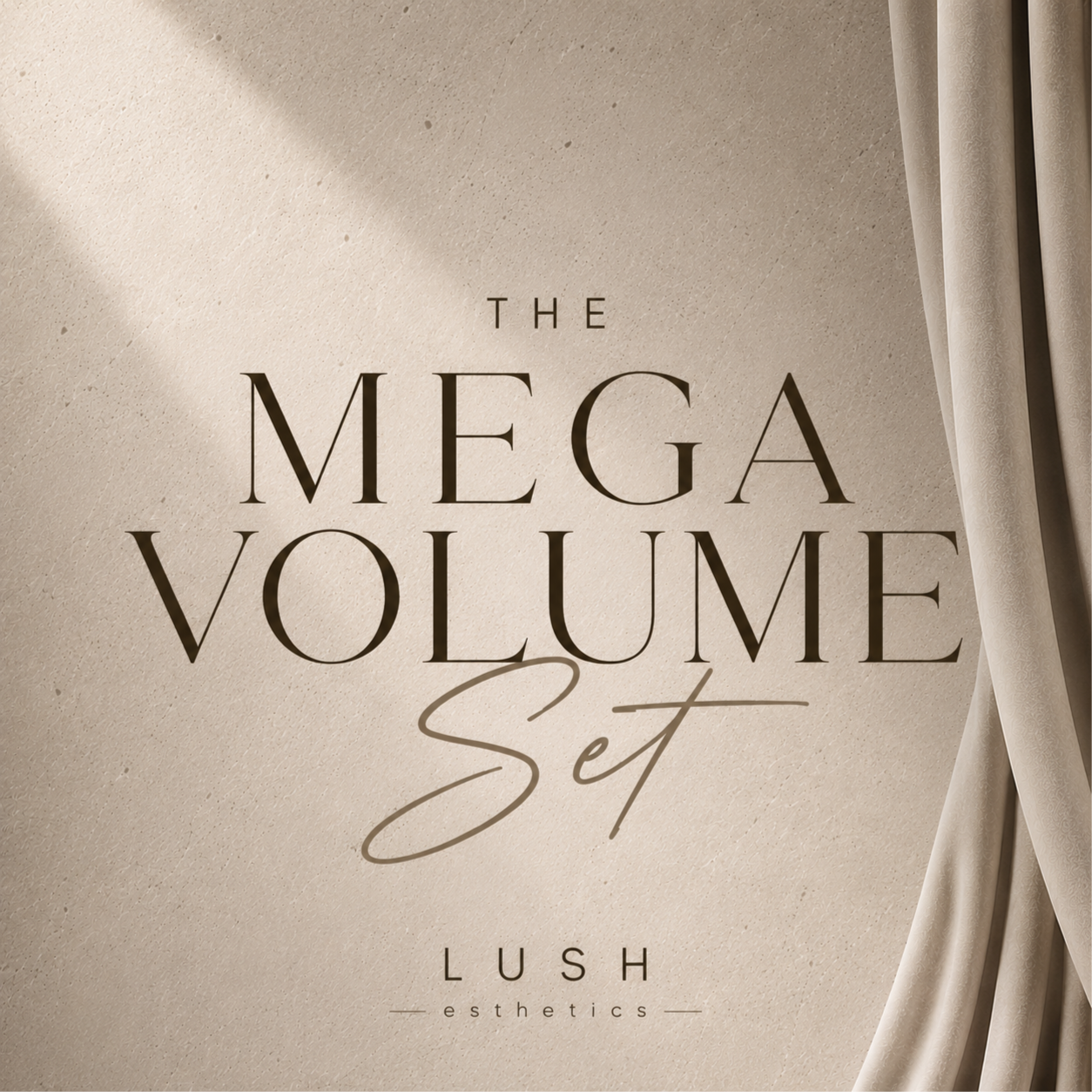 The Mega Volume Set at Lush Esthetics DC in Alexandria, VA
