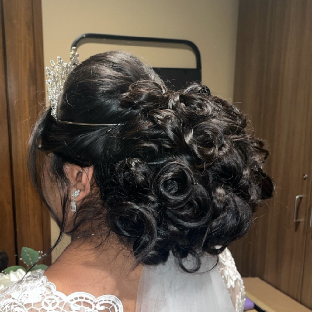 Bridal Hair Styling at Enhance Beauty by Rebecca in Jonesboro, AR