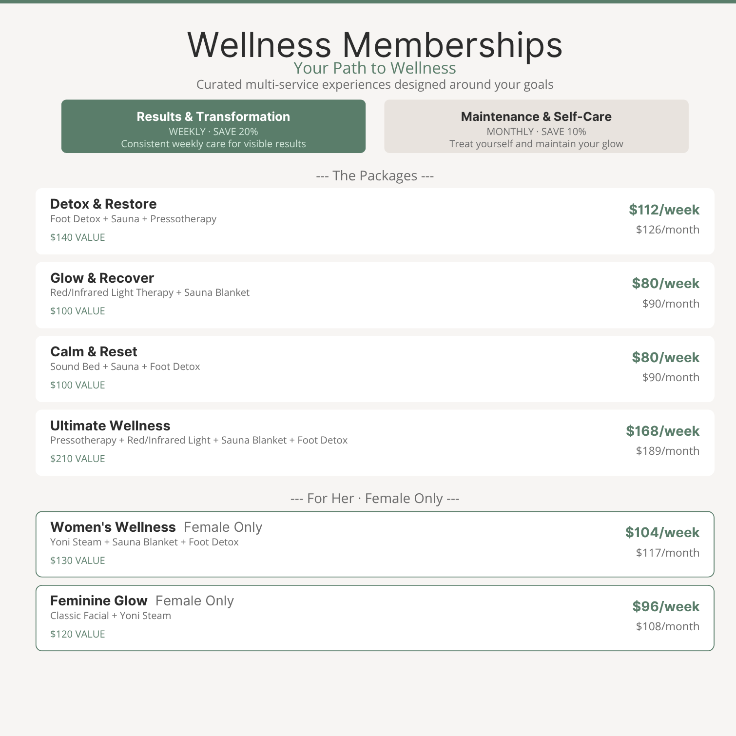 Calm & Reset at Body Essentials HSV, Wellness and Beauty LLP in Huntsville, AL