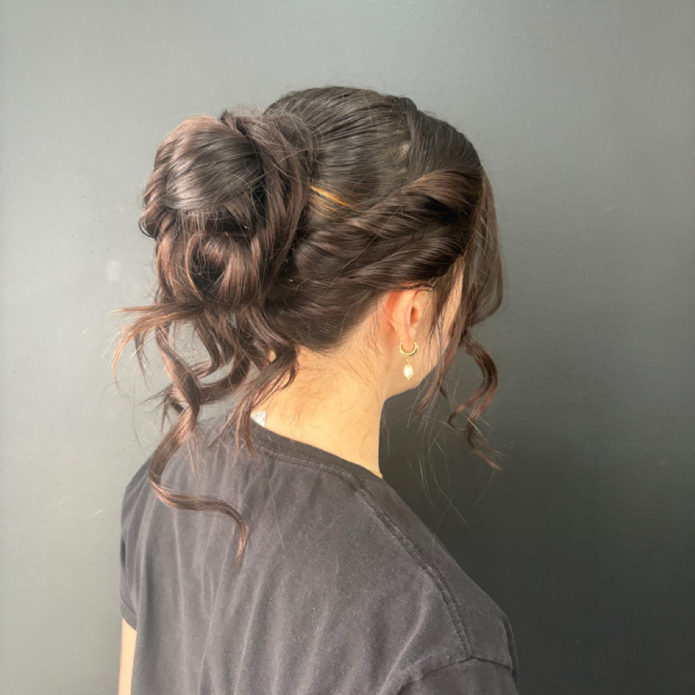 Updo at A Touch Of Ash Hair Studio in Saxton/Chambersburg, PA