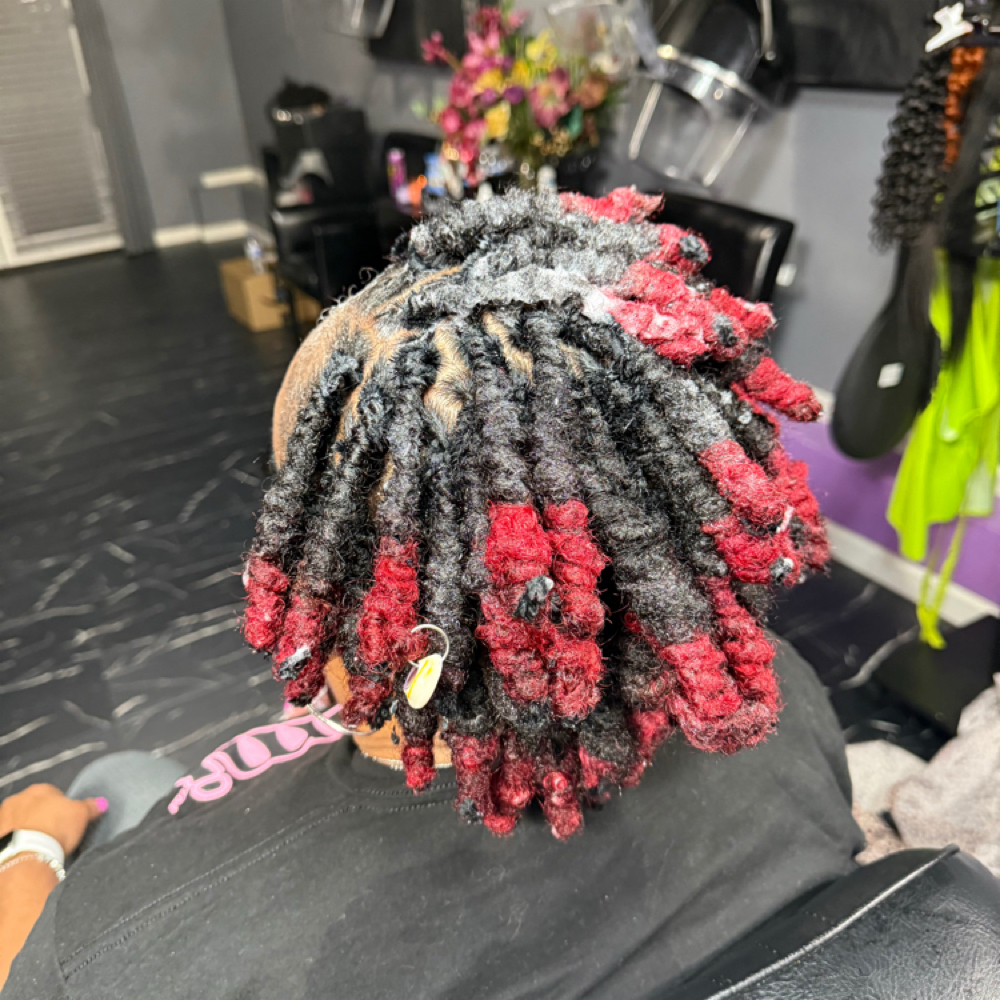 Loc Style Only at Crown’D Claws in Clarksville, TN