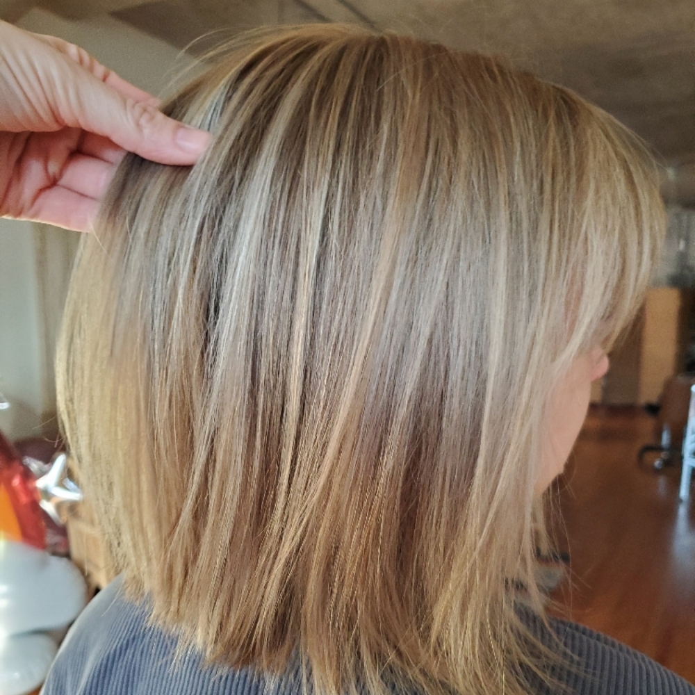 Partial Custom Blonding at The Blunt Colorist in Chicago, IL