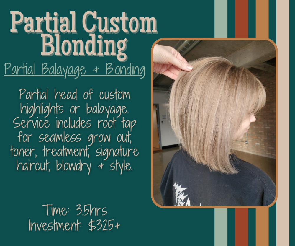 Partial Custom Blonding