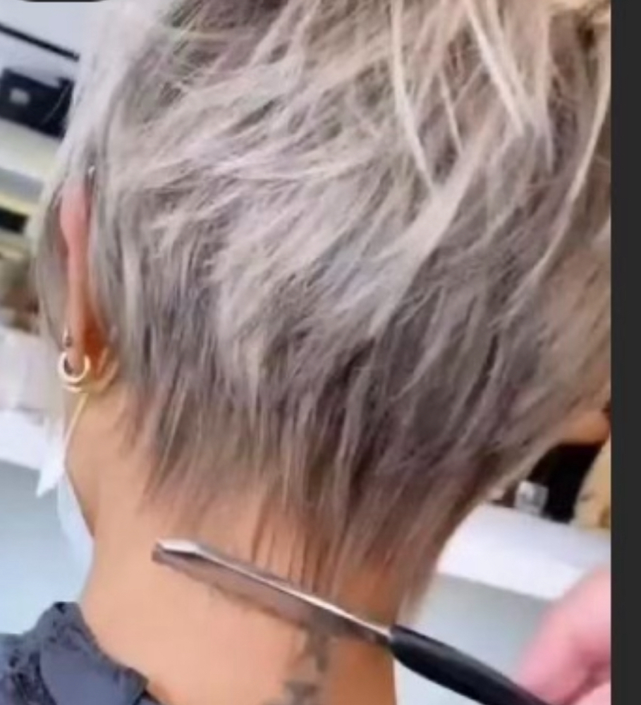 Haircut Pixie/Razor 1-3”