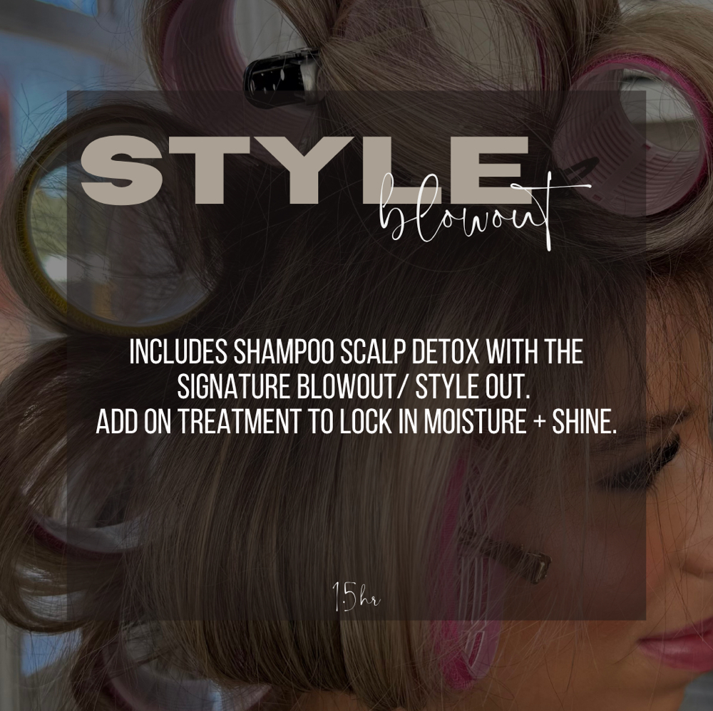 Volume Blowout at Hair By Cassy and Team in Frisco, TX