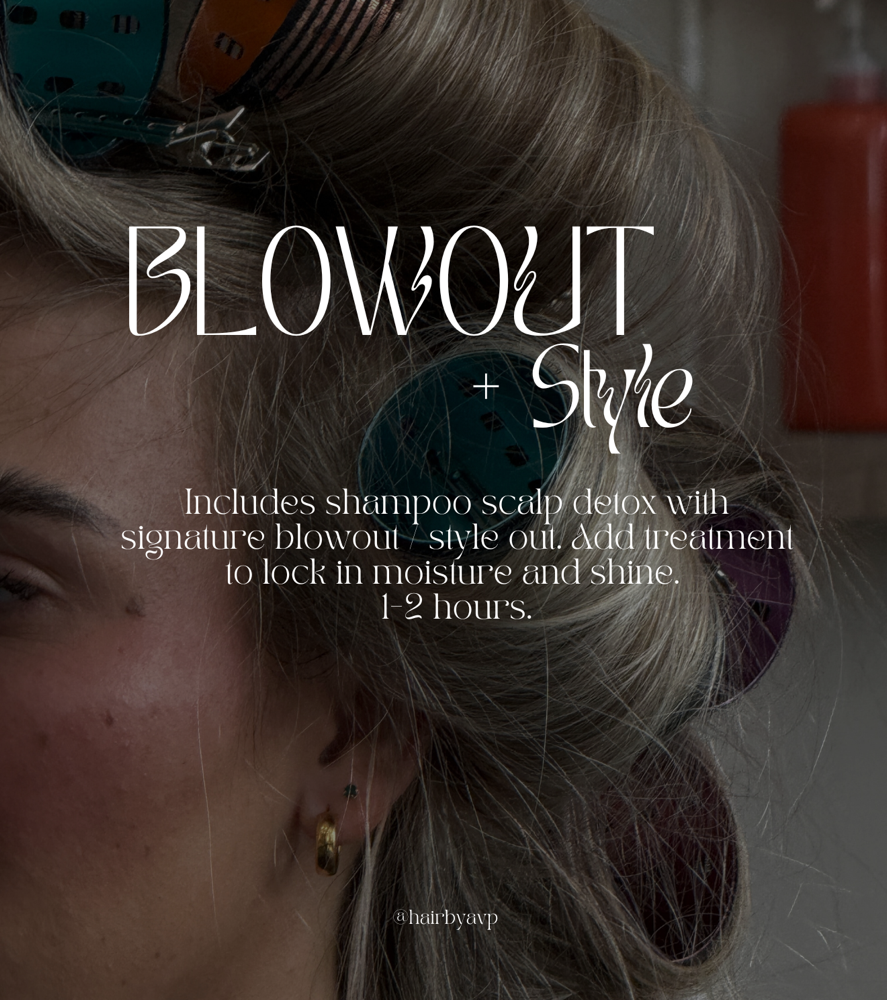 Shampoo + Blowout